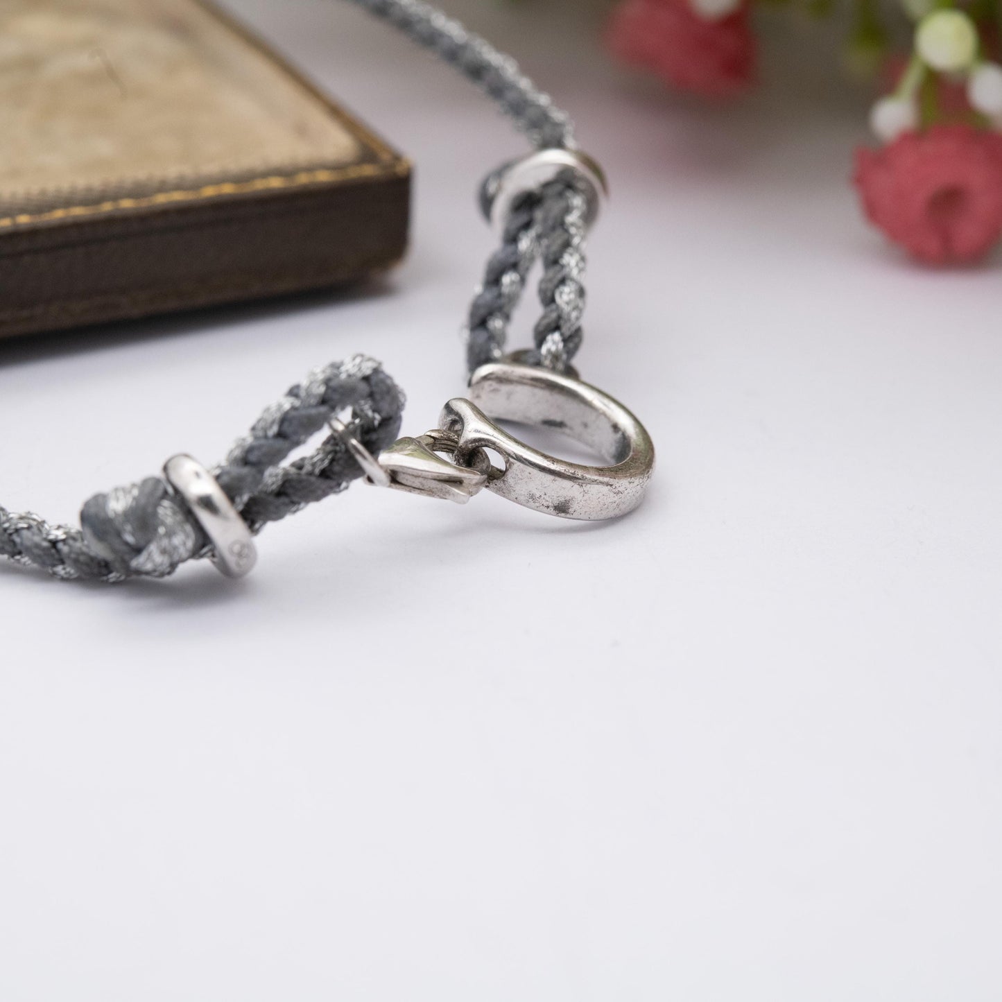Links of London Sterling Silver Horse Shoe Cord Bracelet