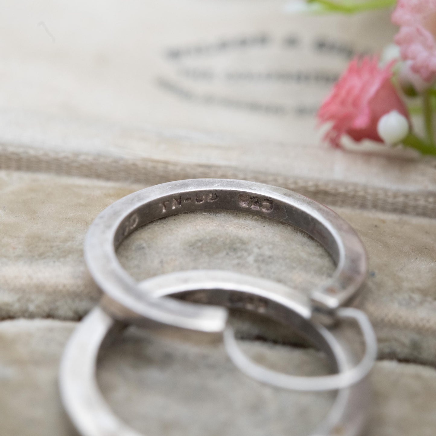 Vintage Mexican Sterling Silver Hoop Earrings - Minimalist Design | Everyday Jewellery Gift for Her