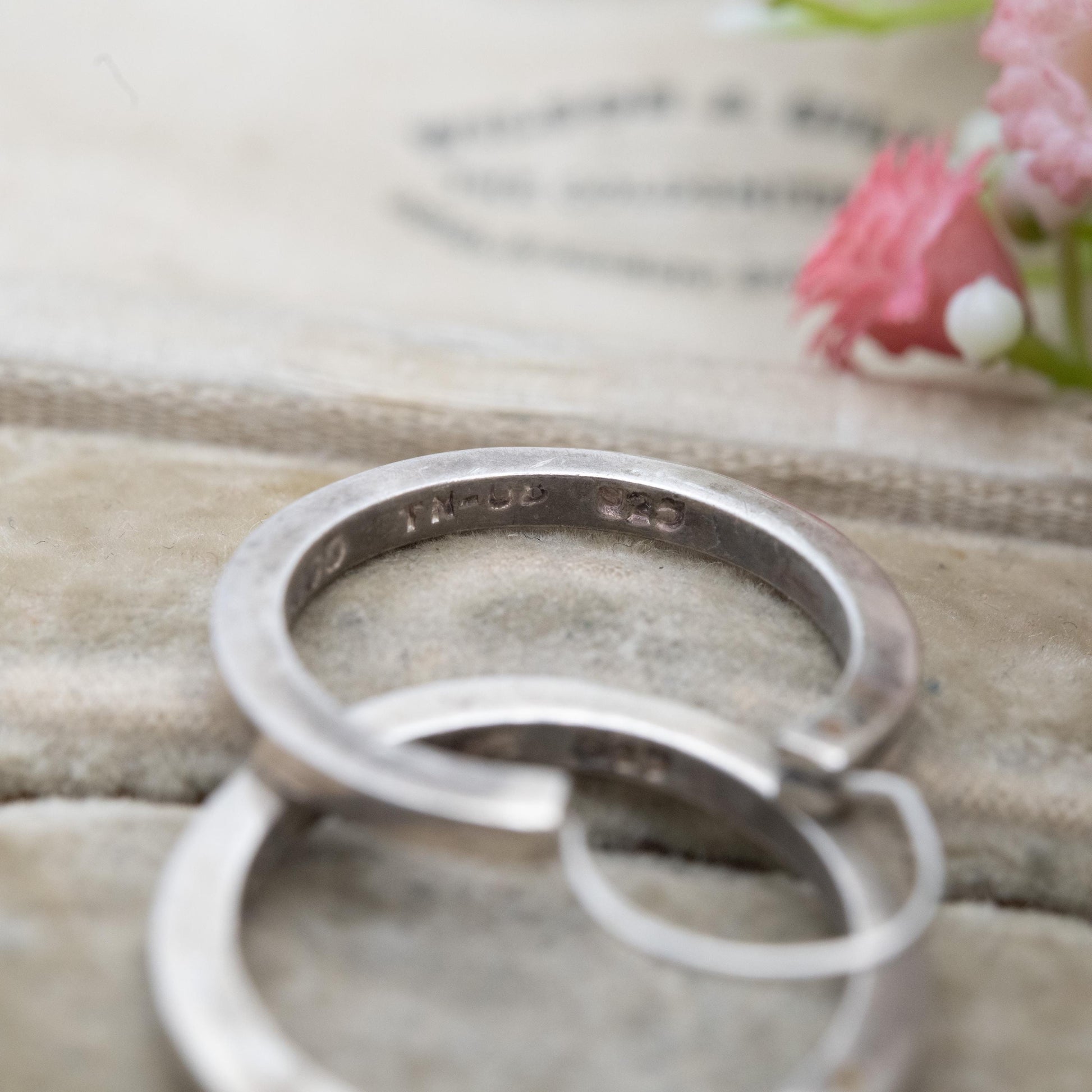 Vintage Mexican Sterling Silver Hoop Earrings - Minimalist Design | Everyday Jewellery Gift for Her
