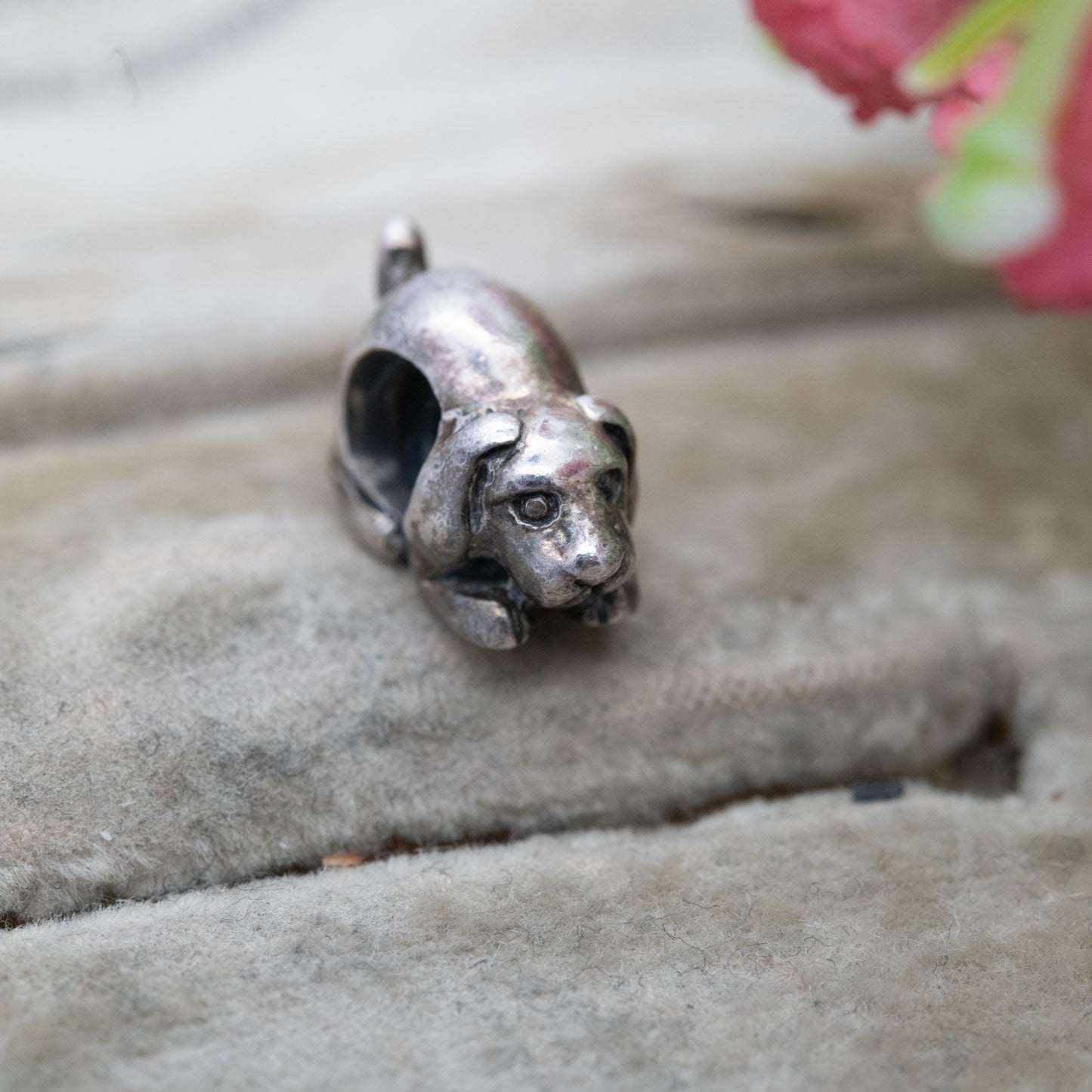 Chamilia Sterling Silver Dog Charm Pendant - Designer Gift for Charm Bracelet