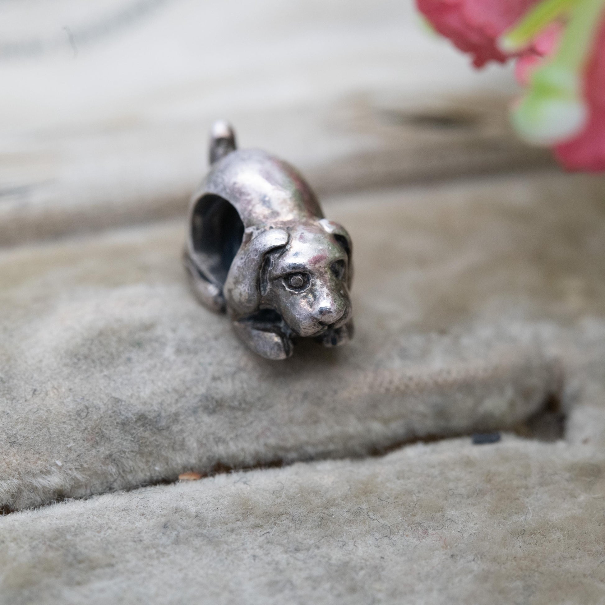 Chamilia Sterling Silver Dog Charm Pendant - Designer Gift for Charm Bracelet