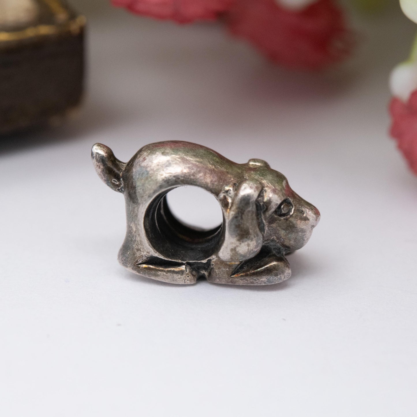 Chamilia Sterling Silver Dog Charm Pendant - Designer Gift for Charm Bracelet
