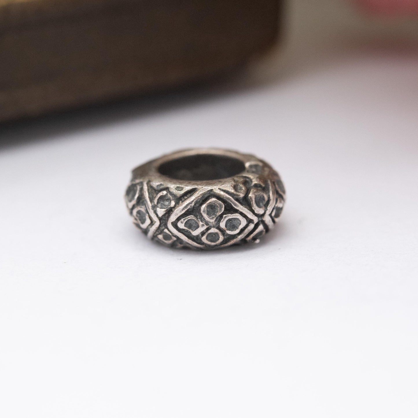 Chamilia Sterling Silver Geometric Charm Pendant - Designer Gift for Charm Bracelet