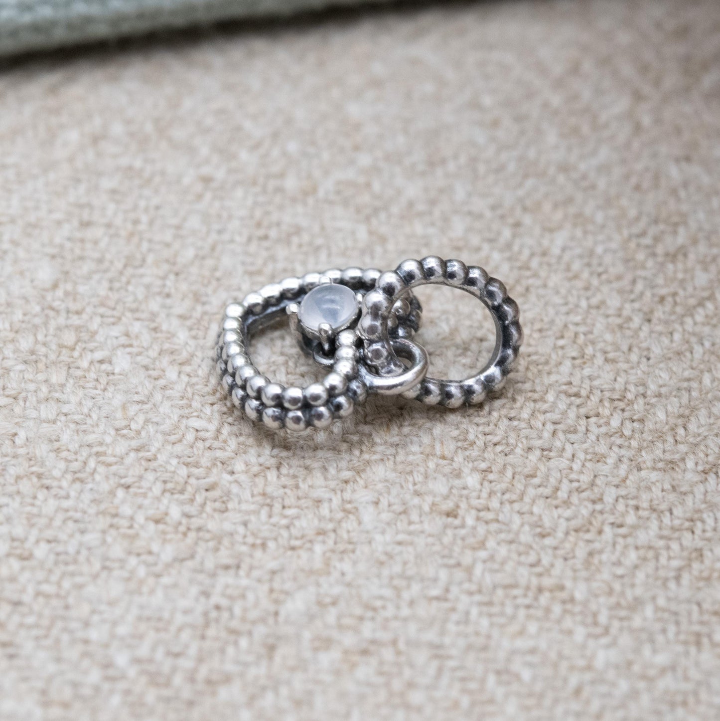 Pandora Sterling Silver Clear Stone Love Heart Charm Pendant - Designer Gift for Charm Bracelet