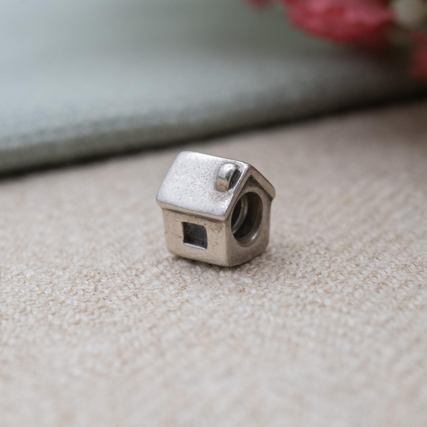 Pandora Sterling Silver House Charm Pendant - Designer Gift for Charm Bracelet