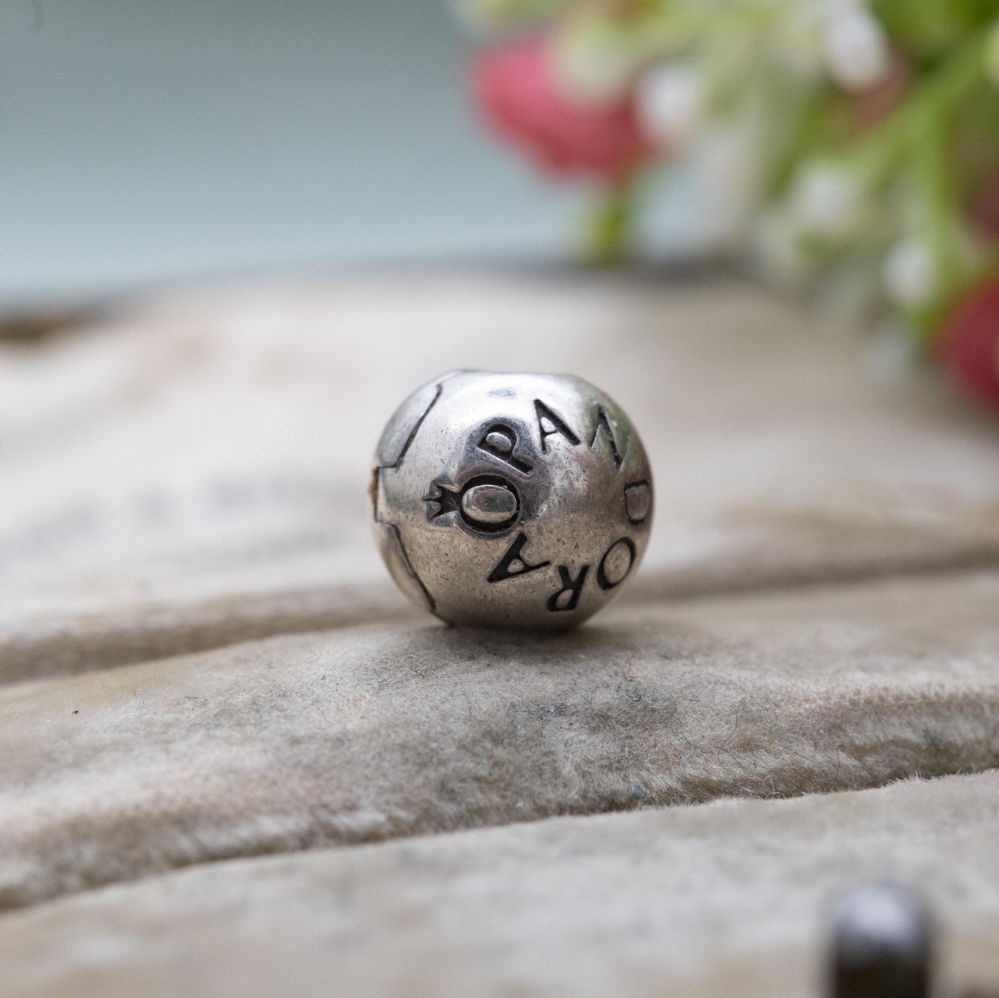 Pandora Sterling Silver Spacer Charm Pendant - Designer Gift for Charm Bracelet