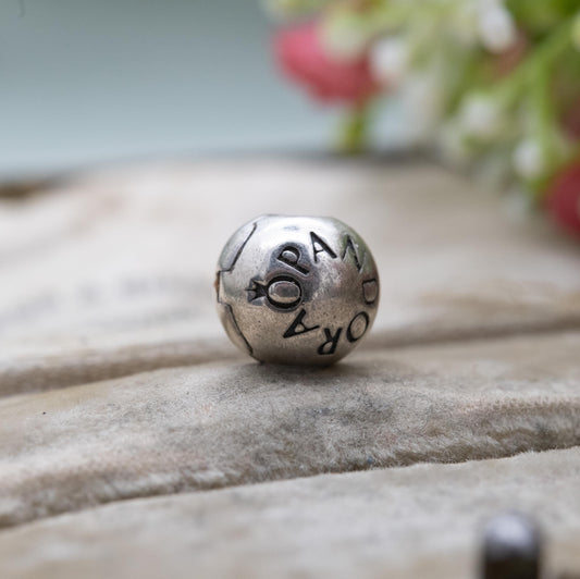 Pandora Sterling Silver Spacer Charm Pendant - Designer Gift for Charm Bracelet