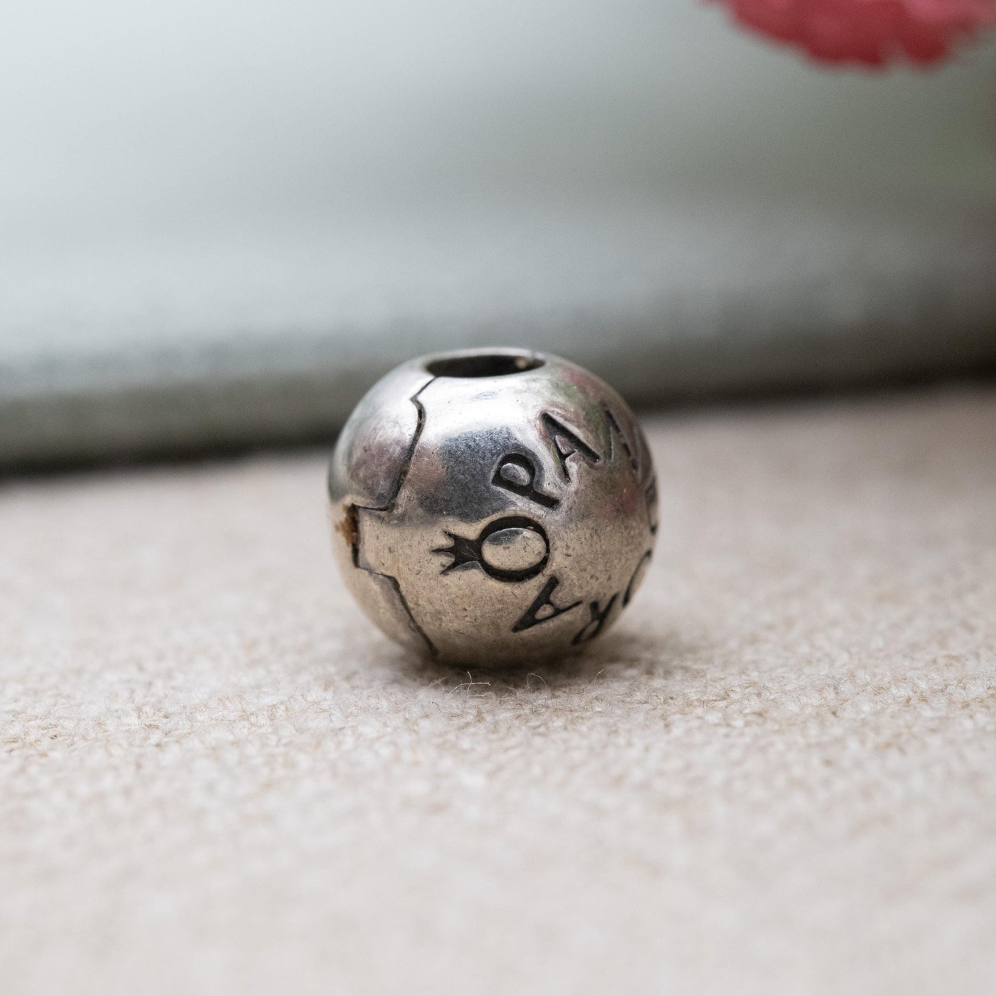 Pandora Sterling Silver Spacer Charm Pendant - Designer Gift for Charm Bracelet