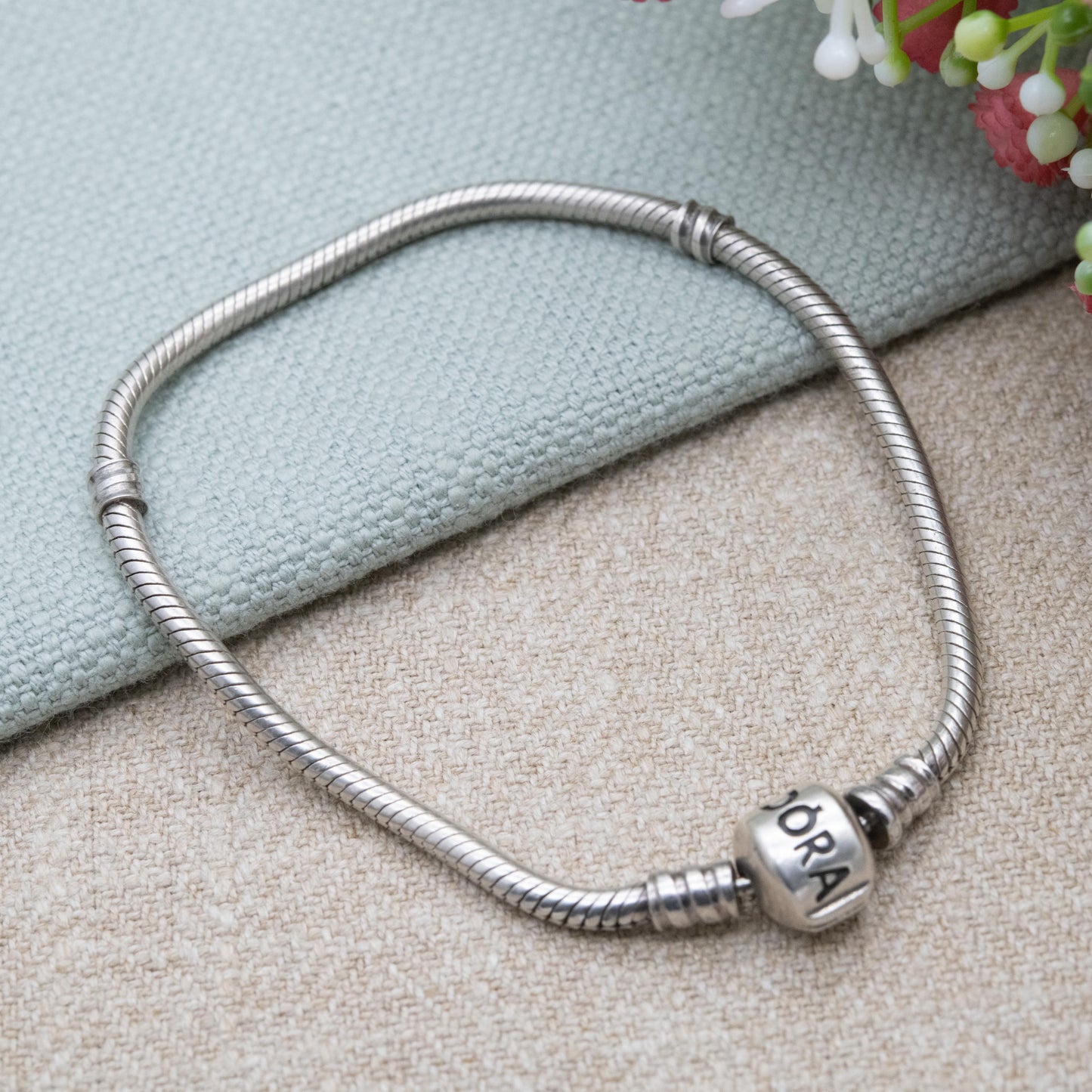 Sterling Silver Pandora Charm Bracelet - 925 ALE | Branded | Bracelet for Pandora Charms | Unisex Gift