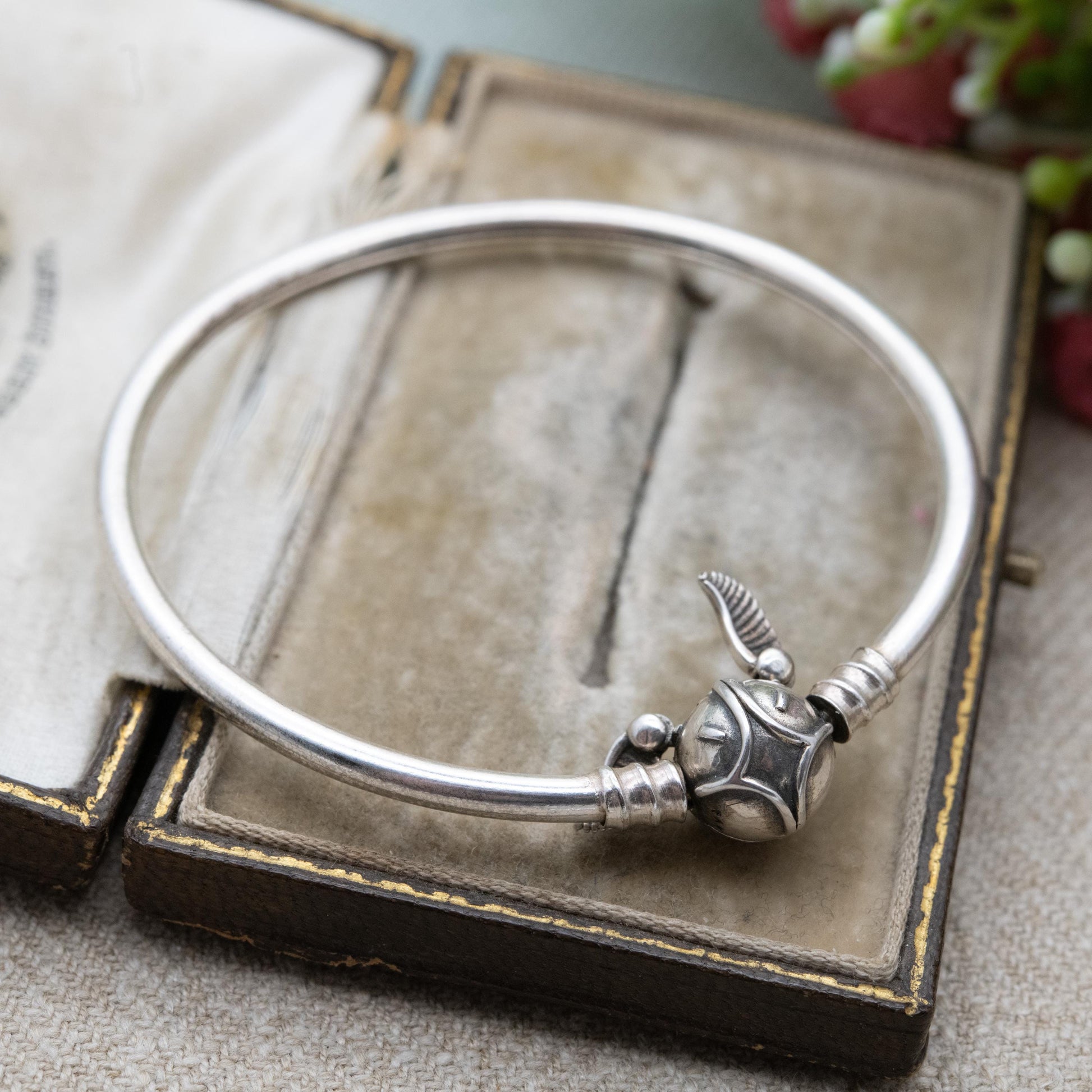 Pandora Sterling Silver Harry Potter Golden Snitch Charm Bracelet - Designer Bracelet for Pandora Charms | Unisex Gift for Him Her
