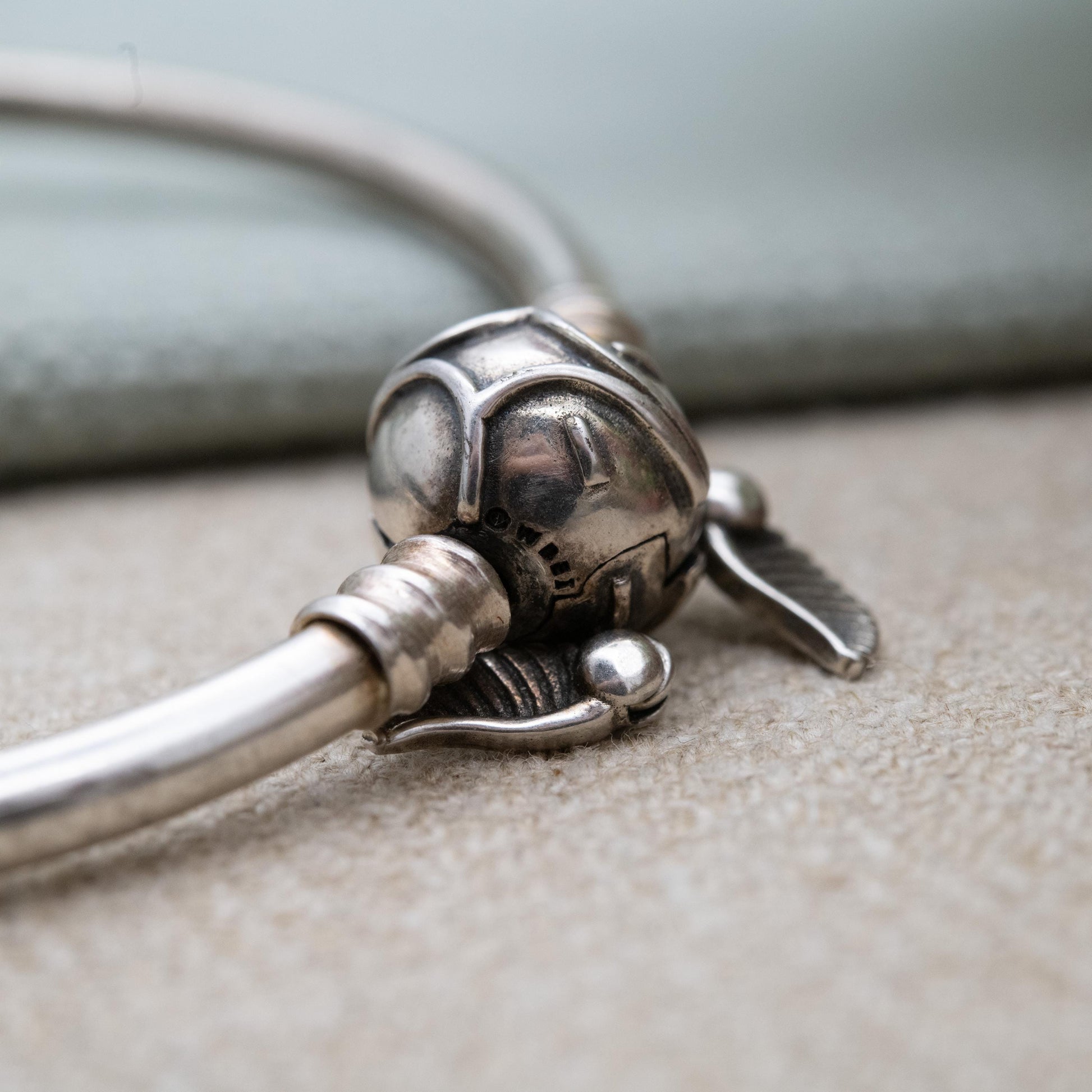 Pandora Sterling Silver Harry Potter Golden Snitch Charm Bracelet - Designer Bracelet for Pandora Charms | Unisex Gift for Him Her