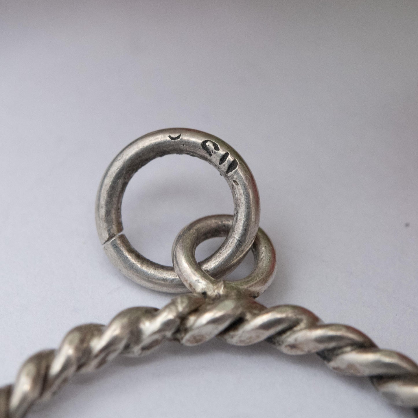 Vintage Sterling Silver St. Christopher Pendant - Openwork Saint of Travelling | Religious Jewellery