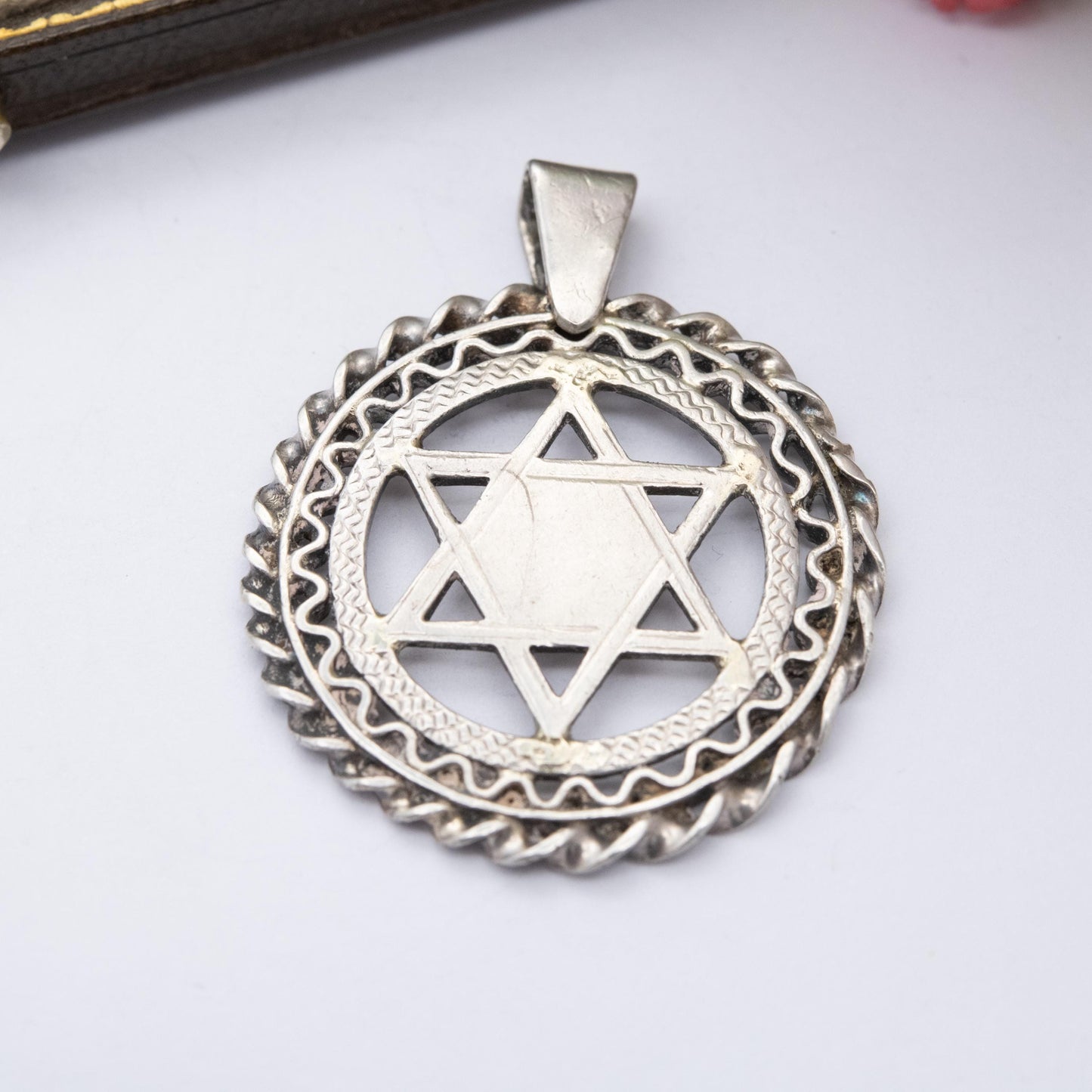 Vintage Sterling Silver Star of David Pendant - Large Openwork Star | Jewish Symbol | Judaism Religious Jewellery