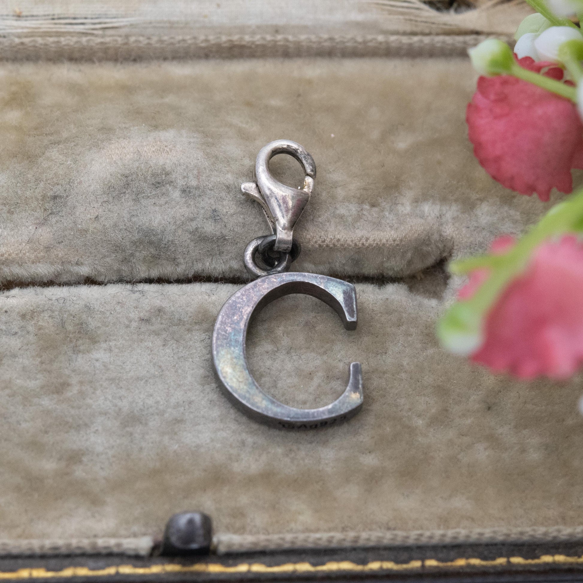 Thomas Sabo Sterling Silver Letter C Charm Pendant