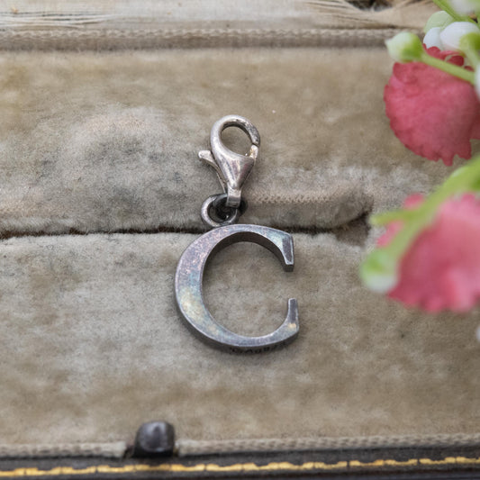 Thomas Sabo Sterling Silver Letter C Charm Pendant