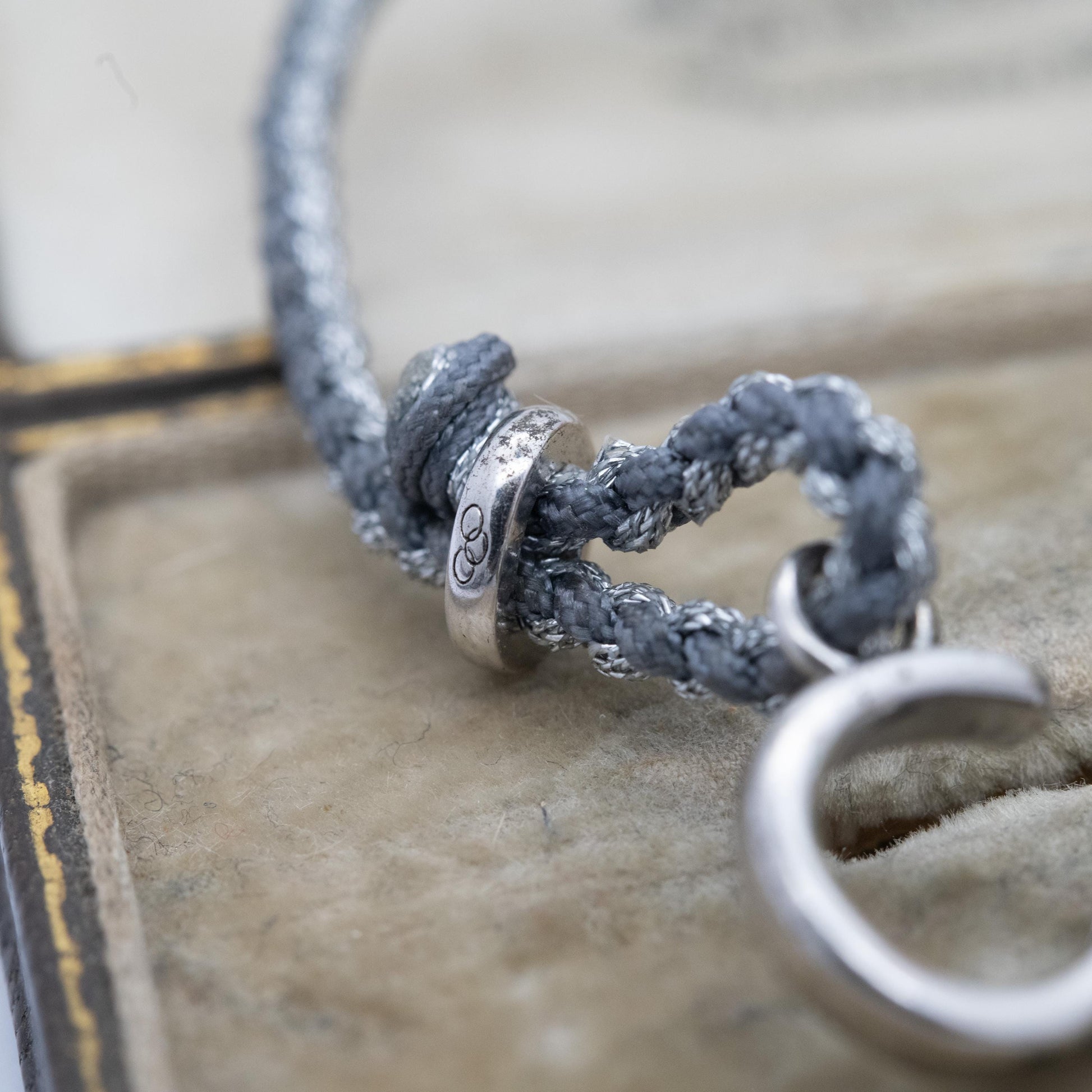 Links of London Sterling Silver Horse Shoe Cord Bracelet