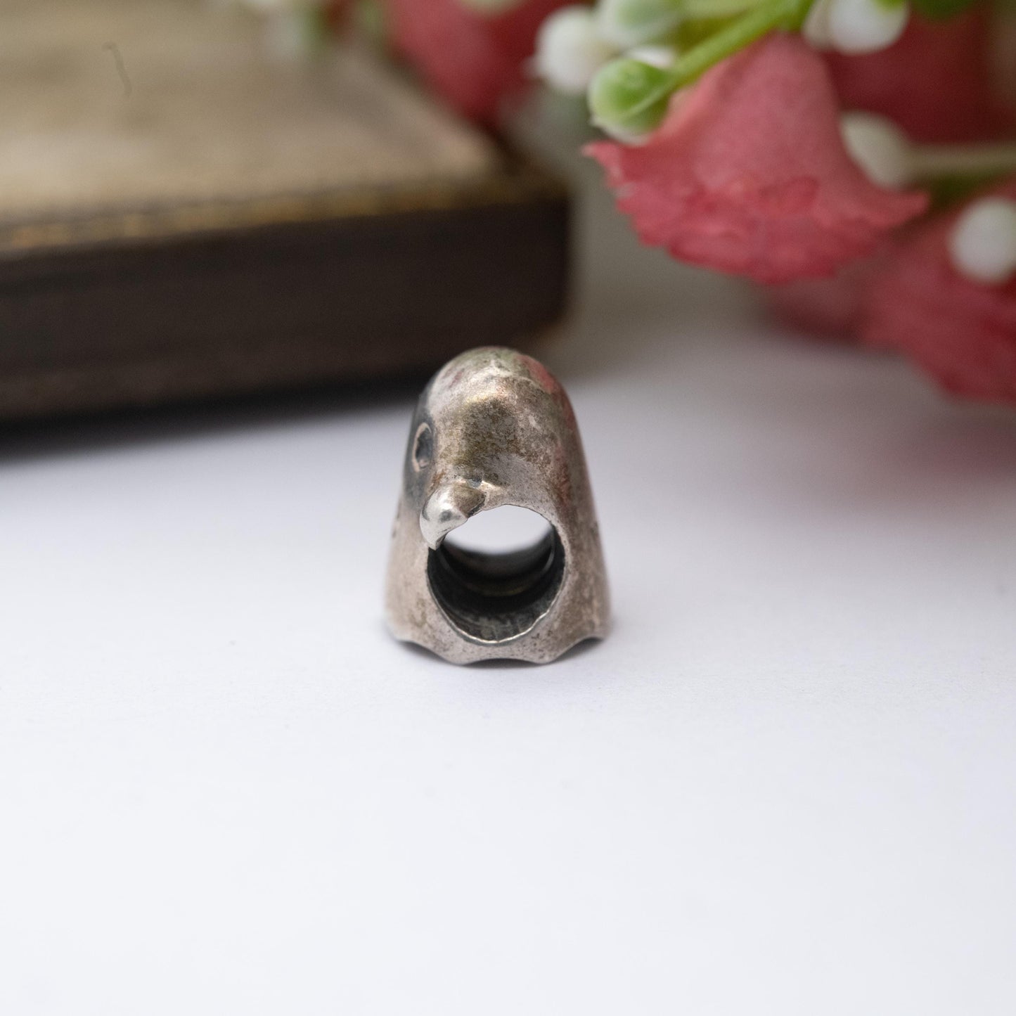 Chamilia Sterling Silver Ghost Charm Pendant - Halloween Gift for Charm Bracelet