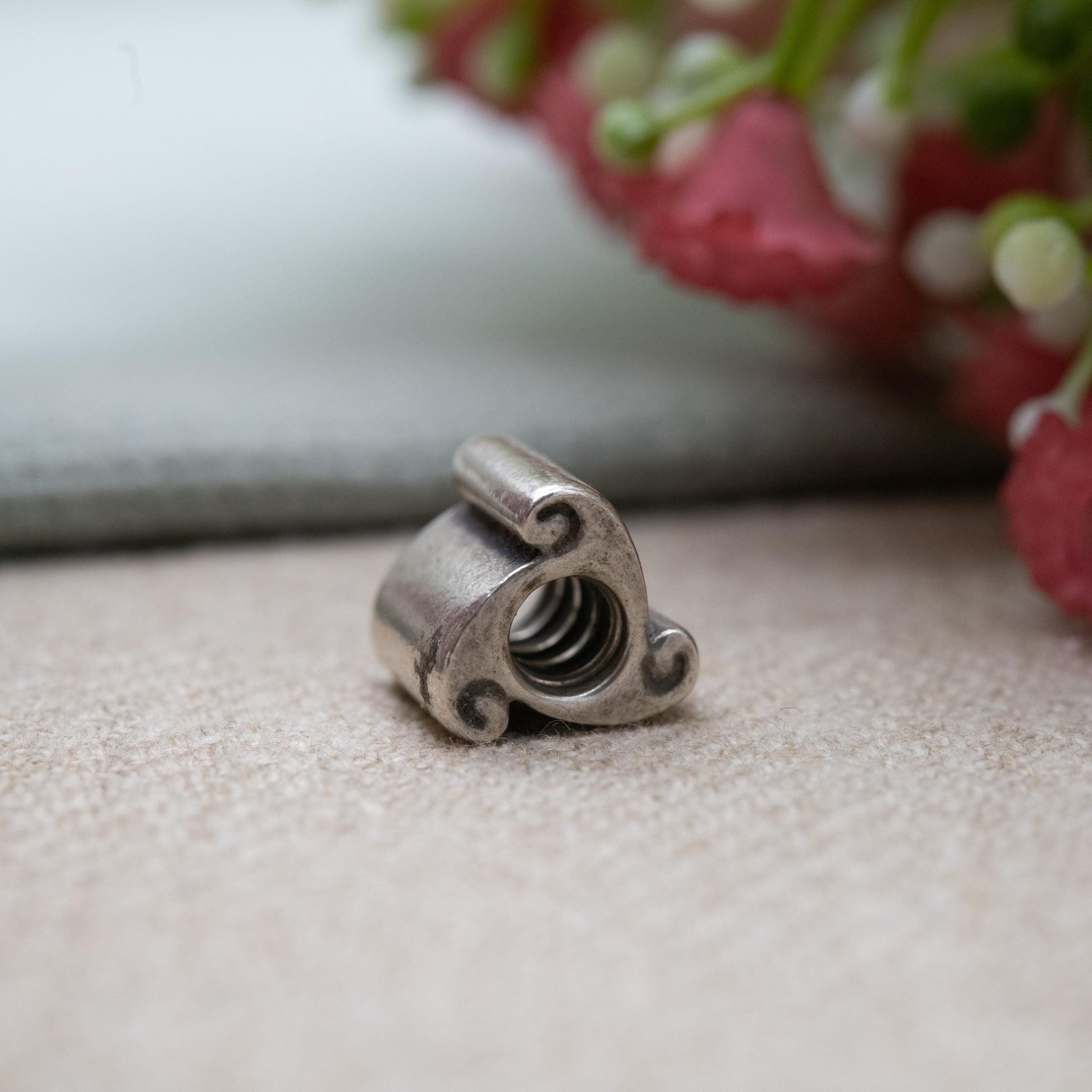 Pandora Sterling Silver Forever Together Wave Charm Pendant - Designer Gift for Charm Bracelet