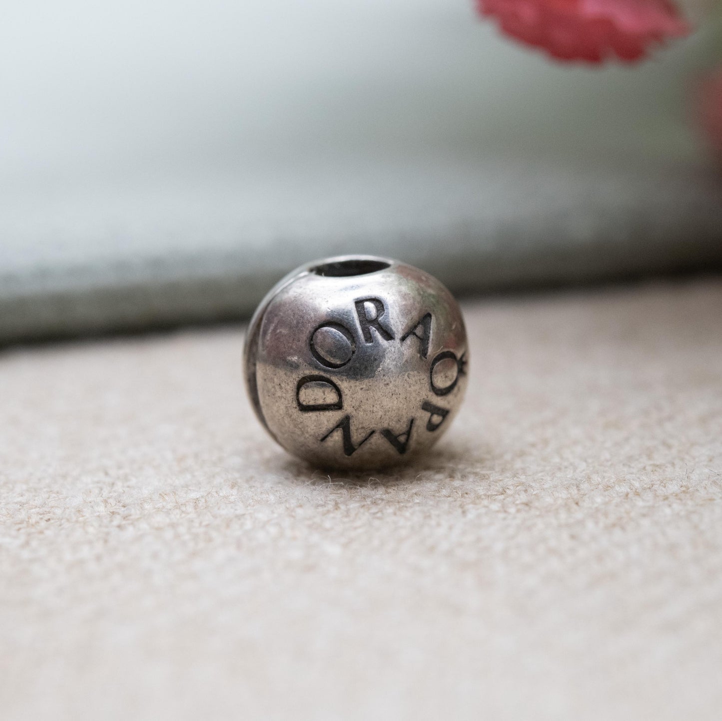 Pandora Sterling Silver Spacer Charm Pendant - Designer Gift for Charm Bracelet