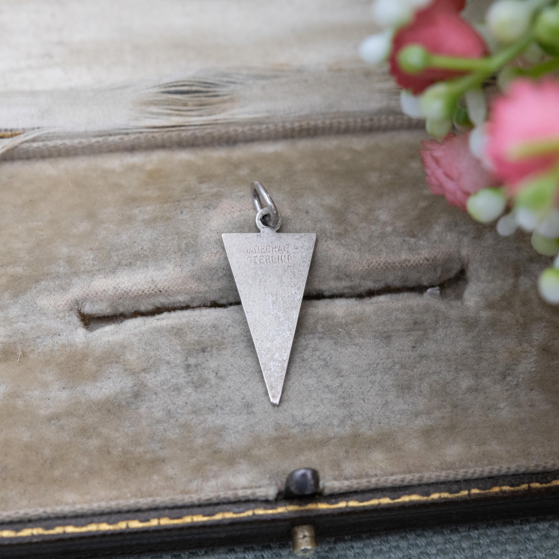 Vintage Danecraft Sterling Silver Princeton High School Charm Pendant - New Jersey Souvenir Gift for Charm Bracelet