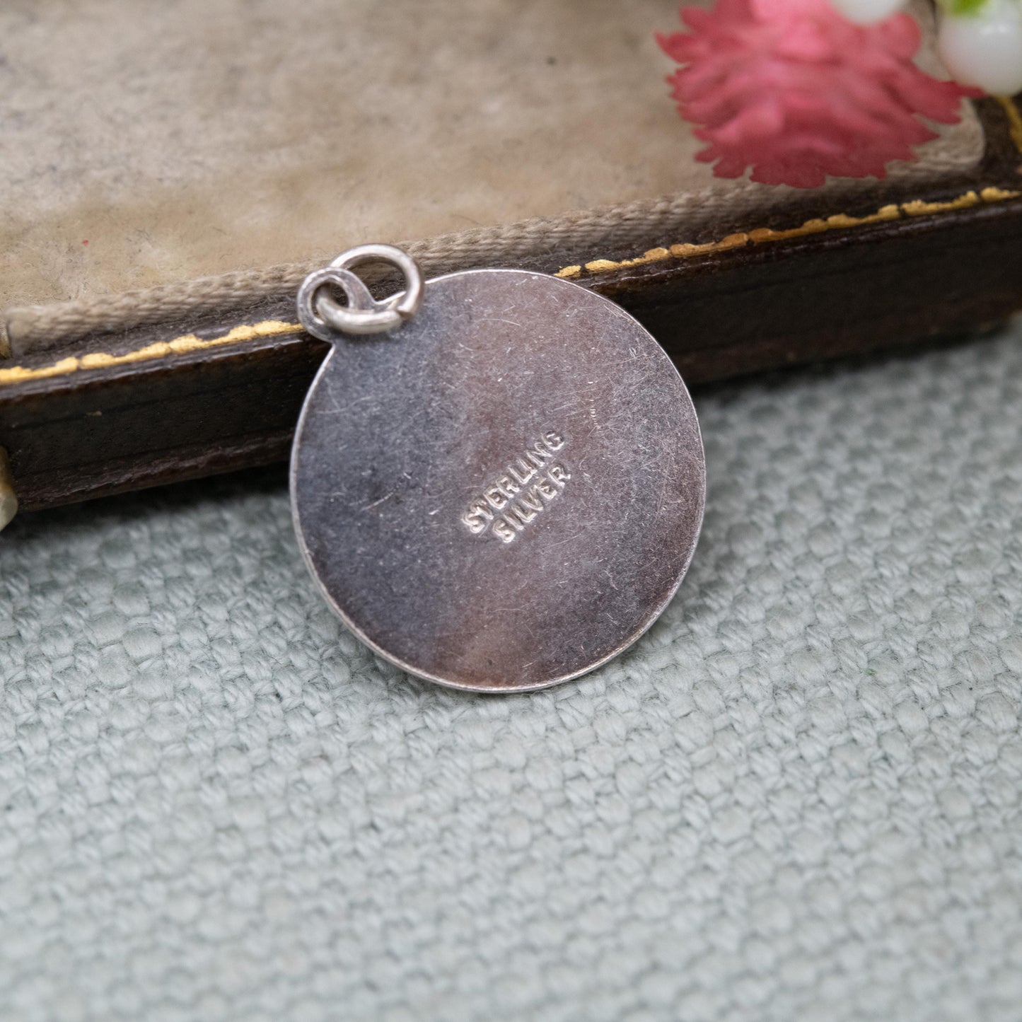 Vintage Sterling Silver Aries Charm Pendant - Ram Zodiac | Star Sign | March April Birthday Gift