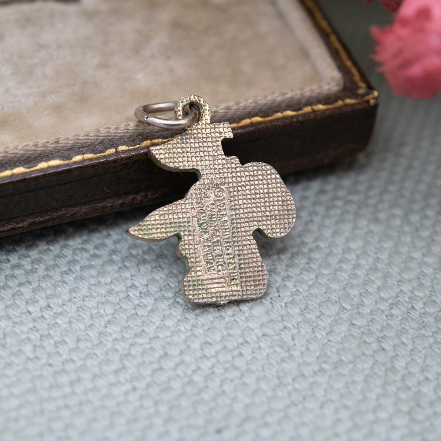 Vintage Enamel Snoopy and Woodstock Charm Pendant - Peanuts Comic Character | Gift for Charm Bracelet